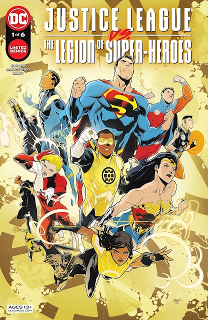 Comic completo Justice League vs The Legion of Super-Heroes